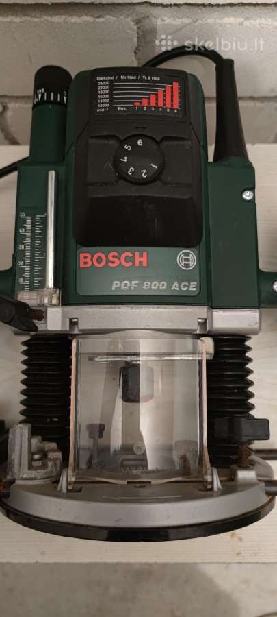 Akcija parduodama freza Bosch