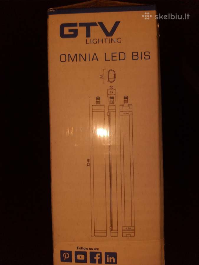 Gtv LED 60w šviestuvas - nuotraukos Nr. 2