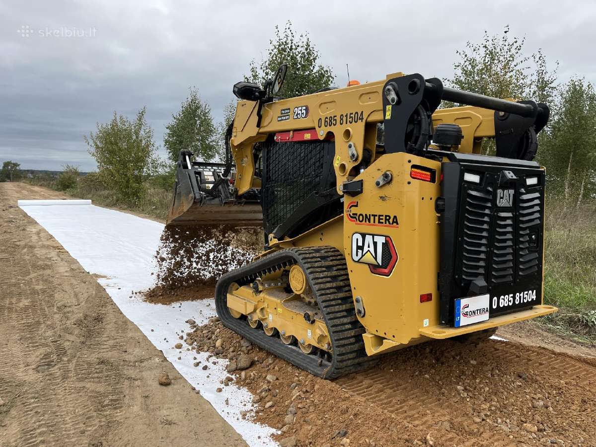 Vikšrinis mini krautuvas Cat255/ekskavatorius 6.5t - nuotraukos Nr. 28