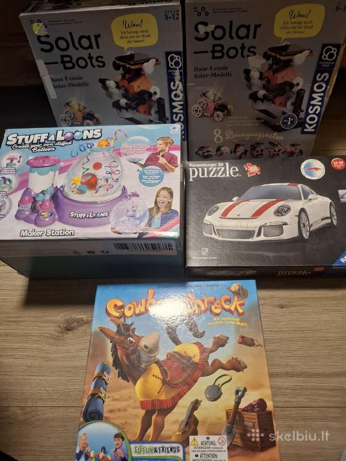 Žaislų su defektais rinkinys