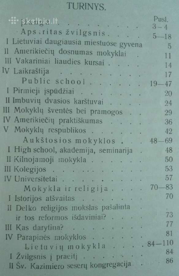 1892. Amerikos Mokykla M.gustaitis Seinai 1919 m. - nuotraukos Nr. 7