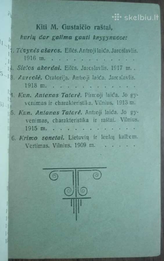 1892. Amerikos Mokykla M.gustaitis Seinai 1919 m. - nuotraukos Nr. 9