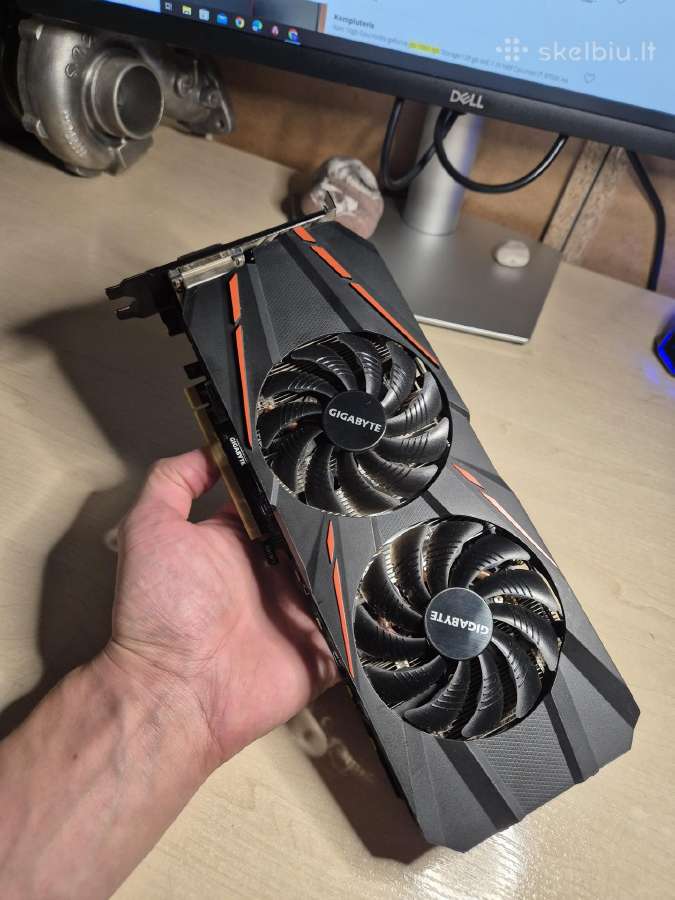 Gigabyte Gtx 1060 3gb Gddr5/gv-n1060g1 Gaming-3gd - Skelbiu.lt