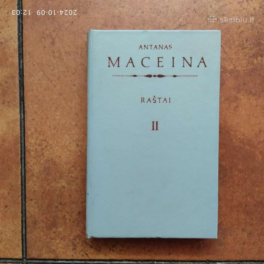 Antanas Maceina "Raštai" II tomas 1992 metai - nuotraukos Nr. 2