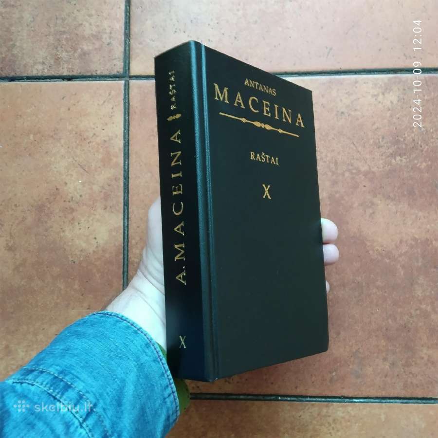 Antanas Maceina "Raštai" X tomas 2005 metai