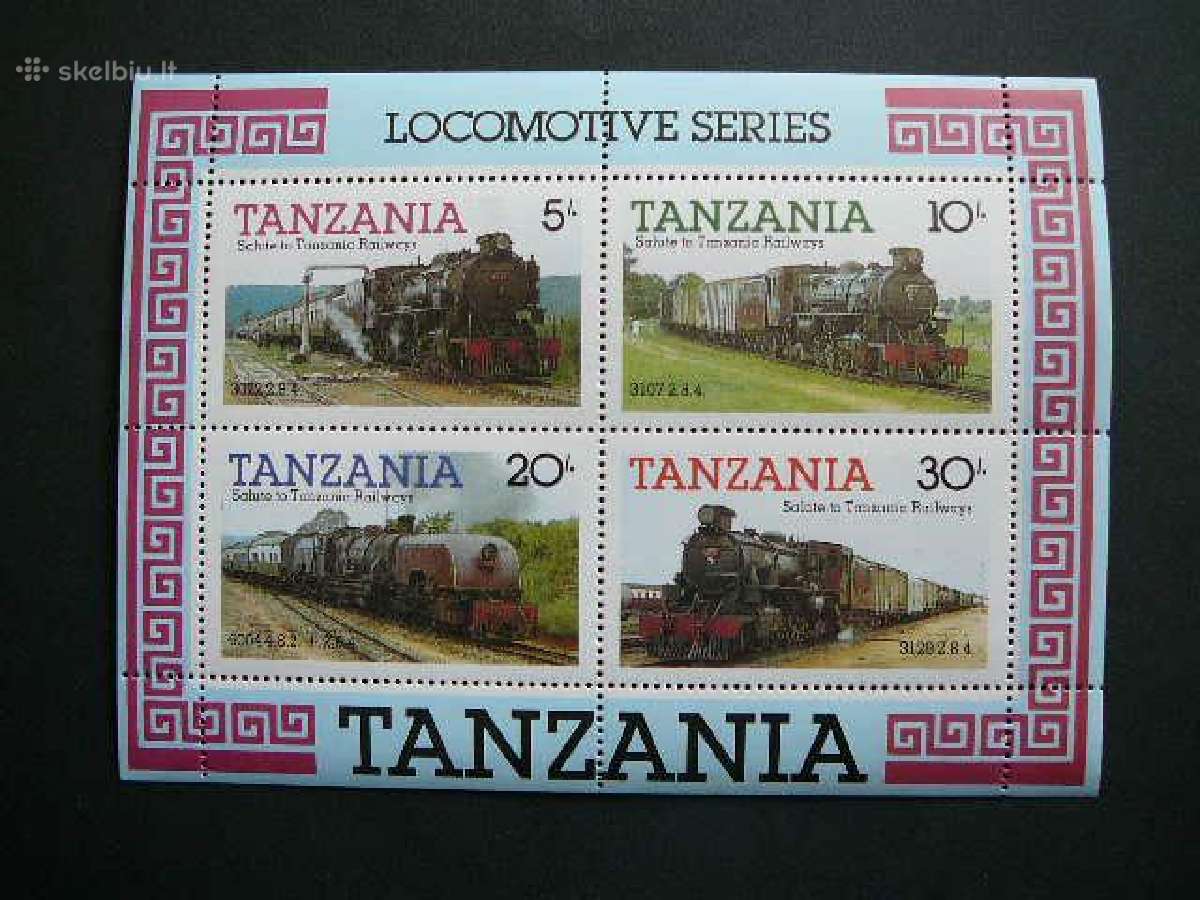 Garveziai Tanzanija 1995 svarus tnz62