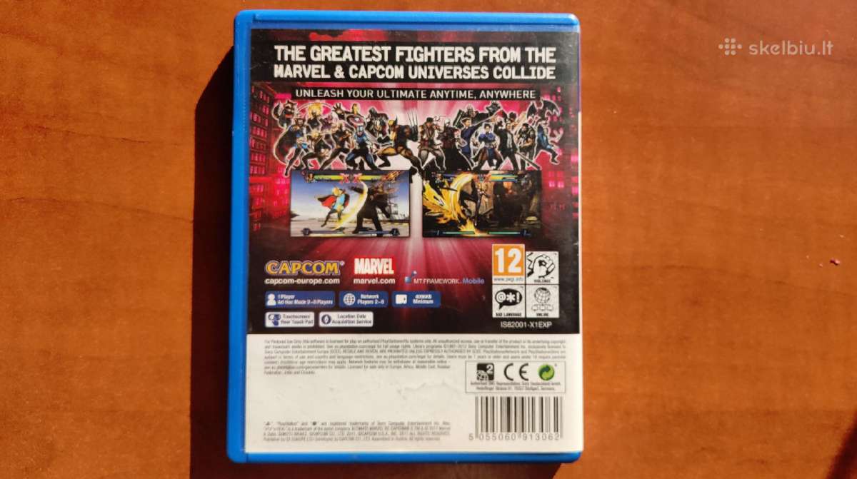 Ps Vita Marvel vs Capcom, Uncharted, Littlebig - nuotraukos Nr. 4