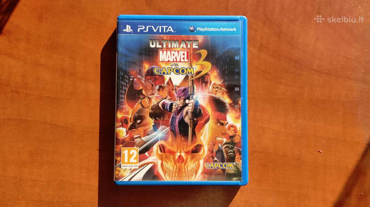 Ps Vita Marvel vs Capcom, Uncharted, Littlebig - nuotraukos Nr. 2