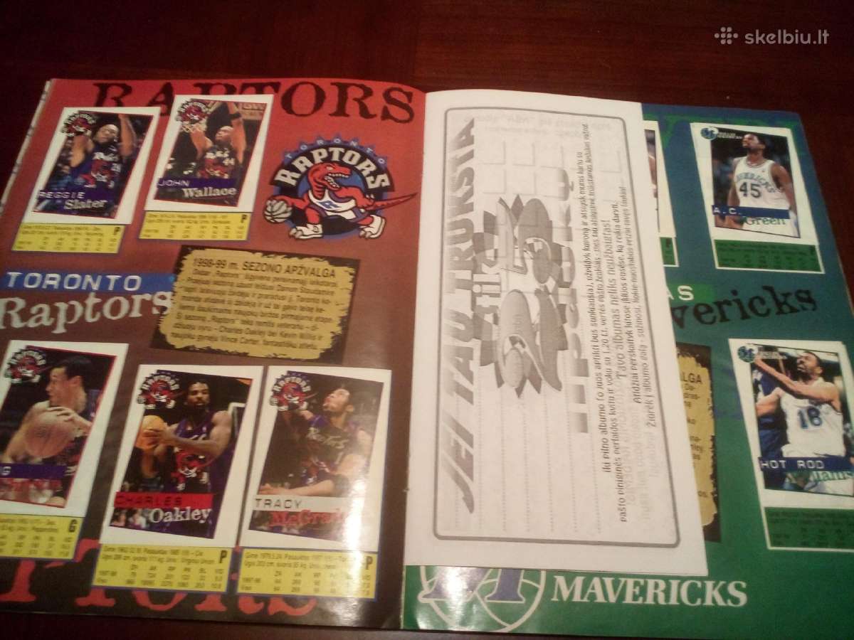 Parduodu du Nba lipdukų albumus. - nuotraukos Nr. 3