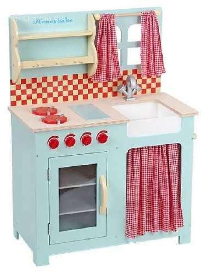 Le Toy Van virtuvėlė „Honeybake" + daug priedų - nuotraukos Nr. 8