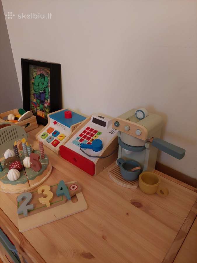 Le Toy Van virtuvėlė „Honeybake" + daug priedų - nuotraukos Nr. 6