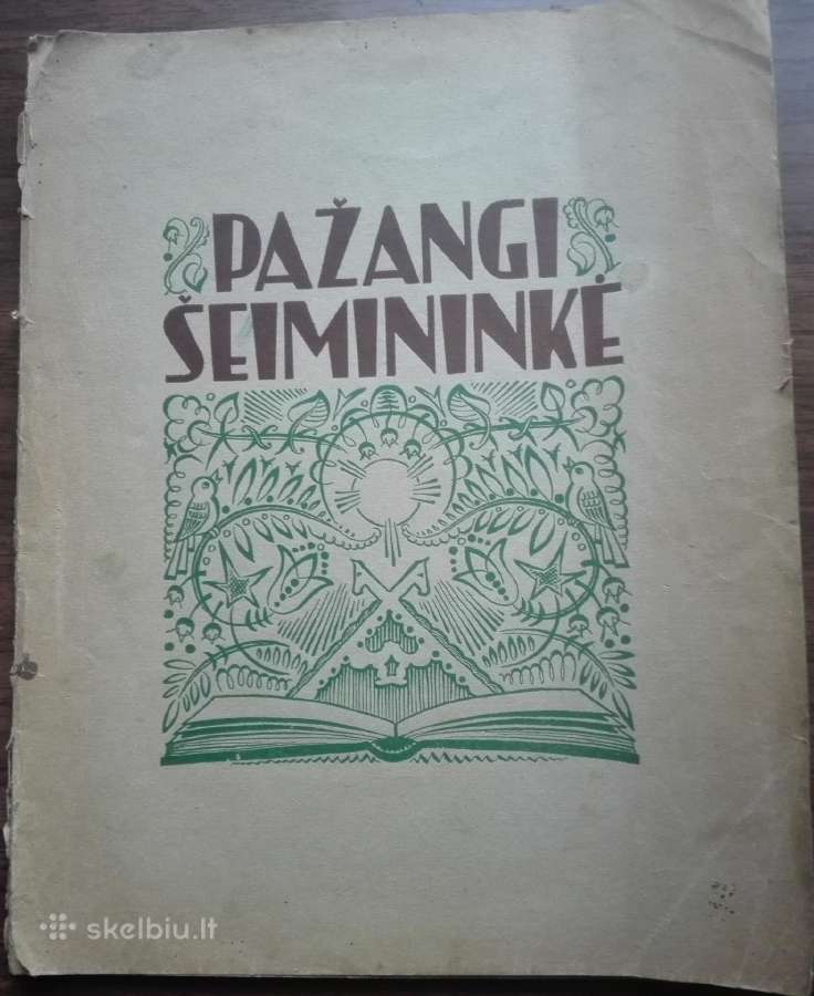 1897. Pažangi Šeimininkė reta antikvarinė-kolekcin