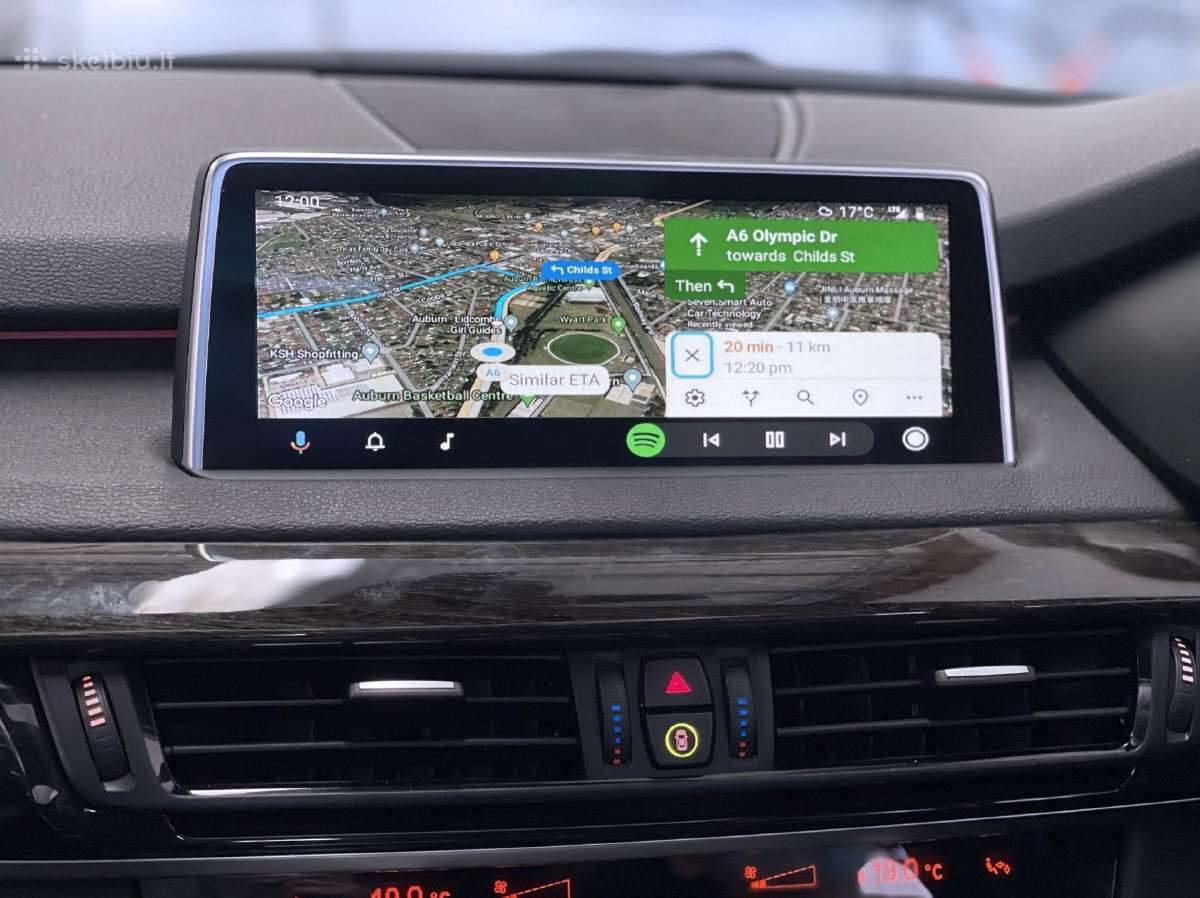 Bmw X5 X6 F16 F15 Android Navigacija multimedija - nuotraukos Nr. 5