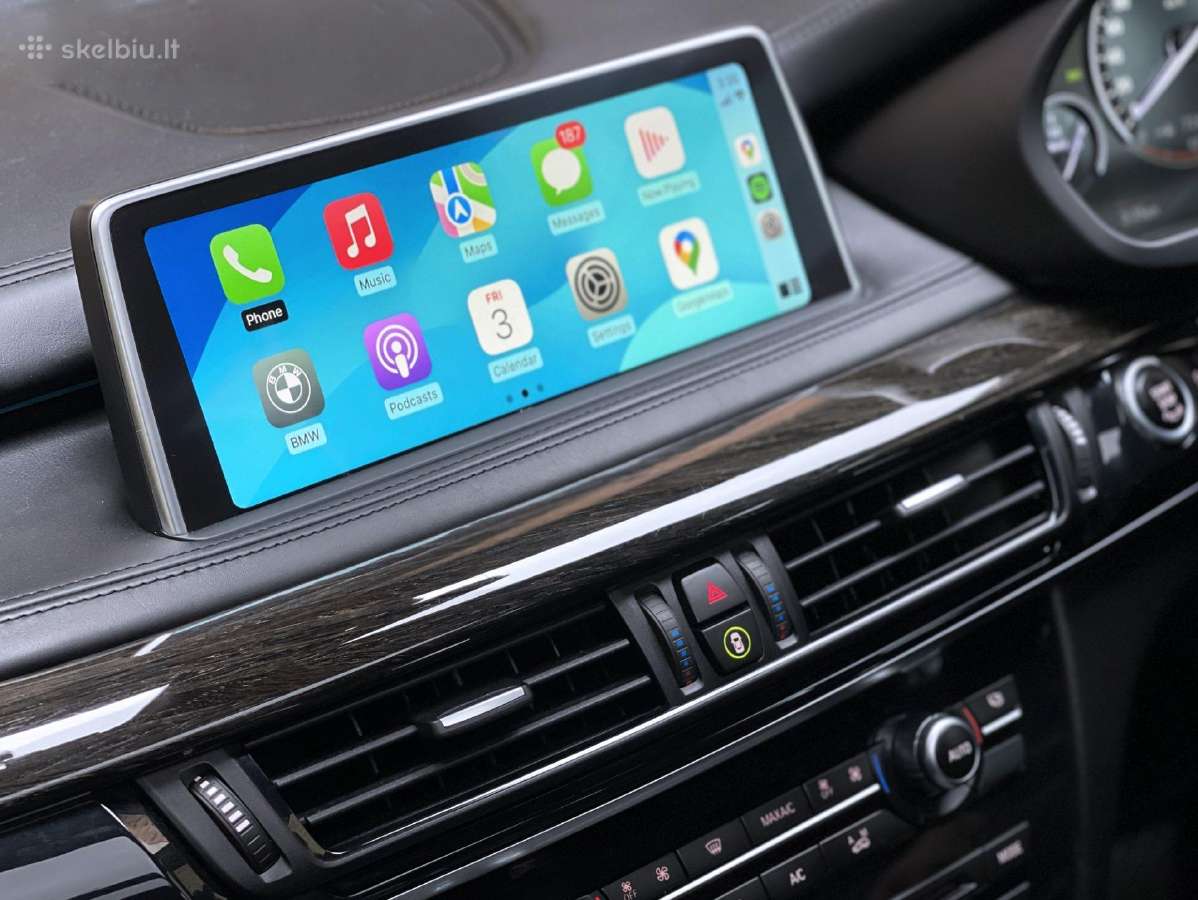 Bmw X5 X6 F16 F15 Android Navigacija multimedija - nuotraukos Nr. 7