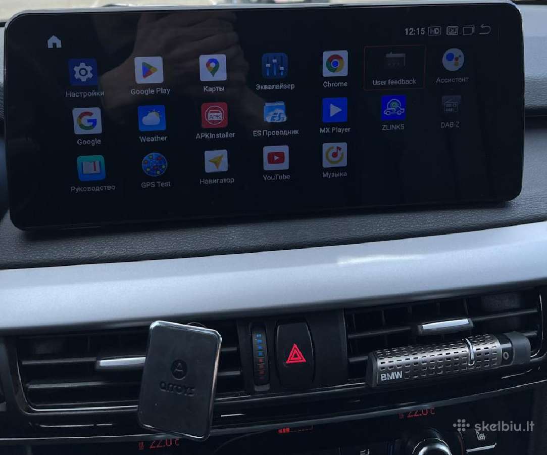 Bmw X5 X6 F16 F15 Android Navigacija multimedija - nuotraukos Nr. 8
