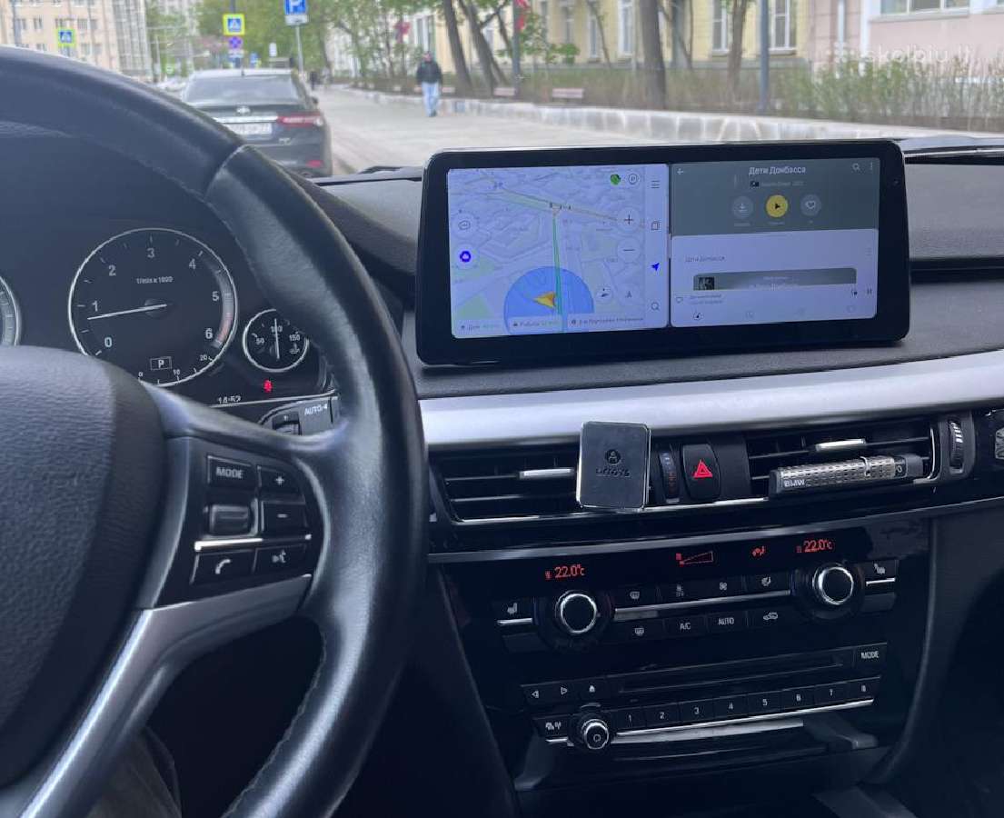 Bmw X5 X6 F16 F15 Android Navigacija multimedija - nuotraukos Nr. 9