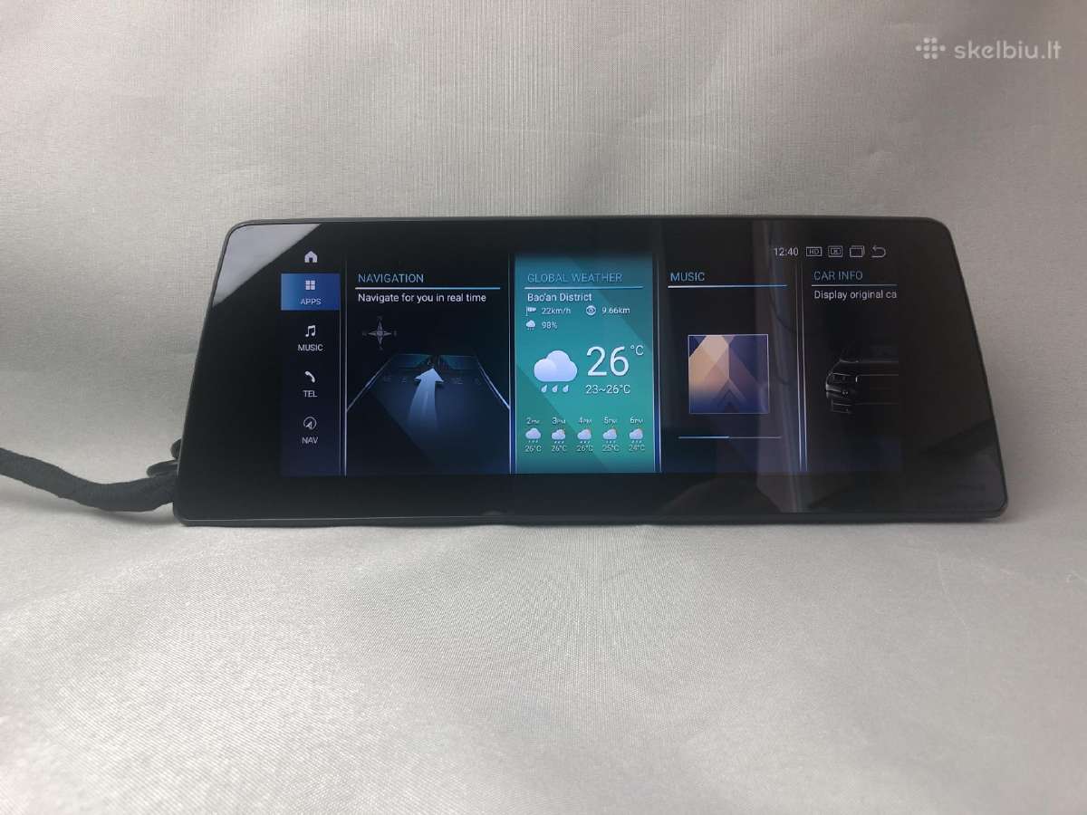 Bmw X5 X6 F16 F15 Android Navigacija multimedija - nuotraukos Nr. 11