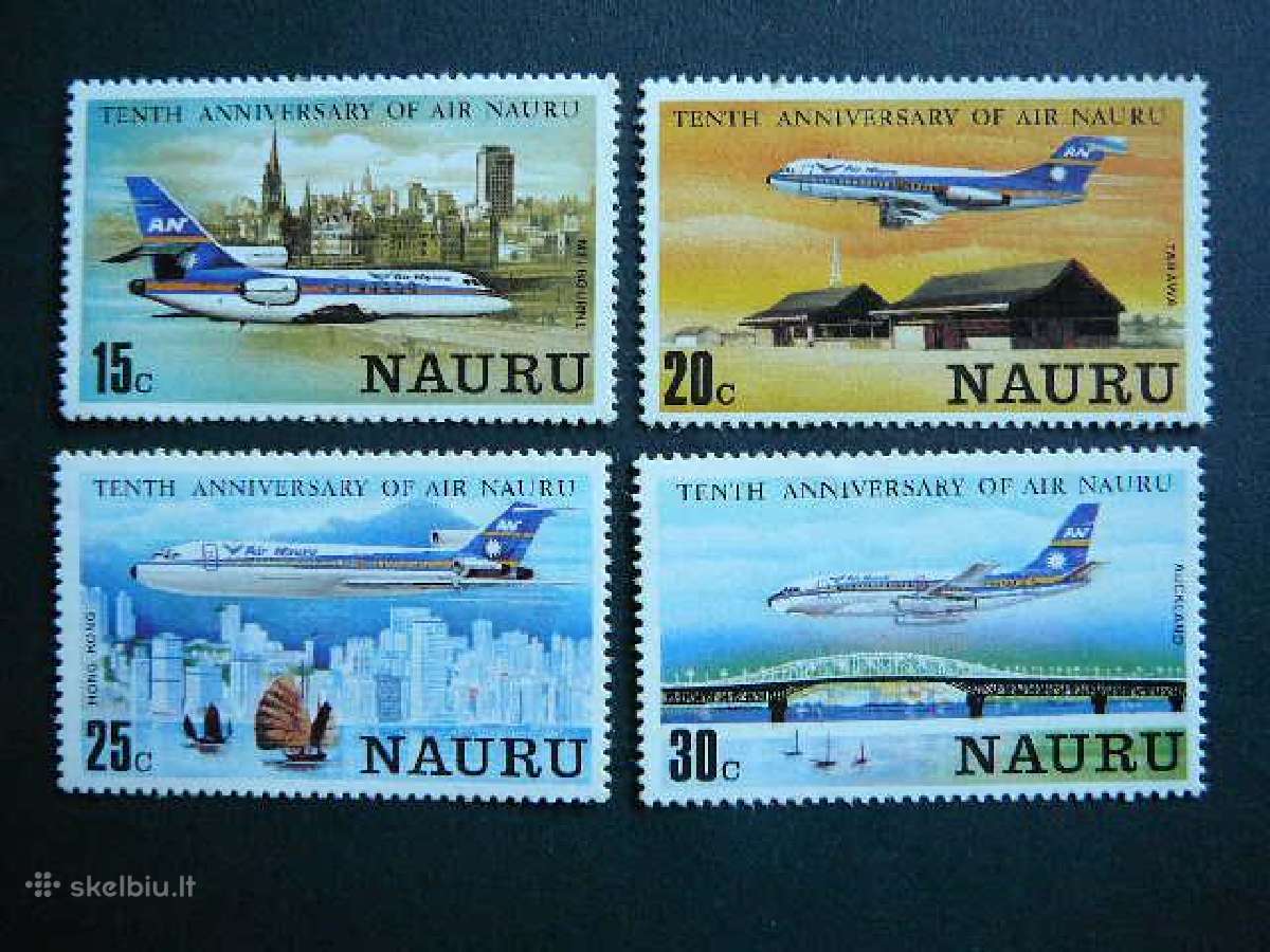 Lektuvai Nauru 1980 Mlh nr913