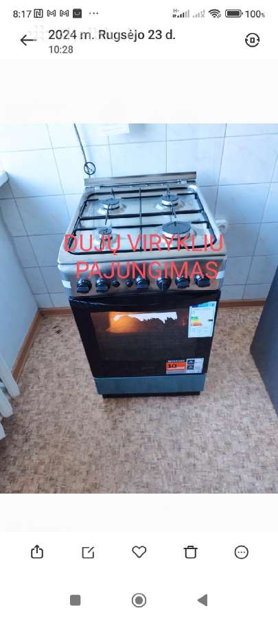 Duju virykles remontas Pajungimas Vilniuje - nuotraukos Nr. 5