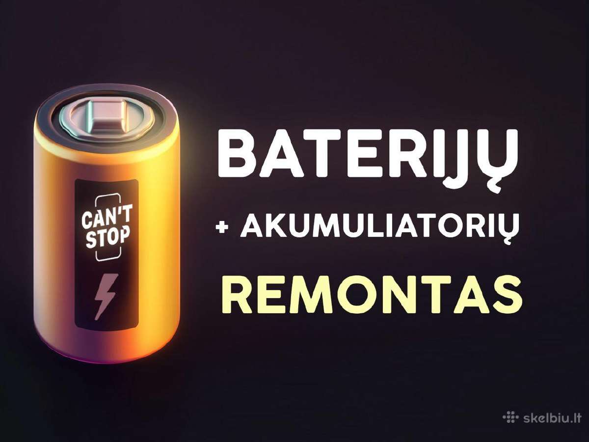 Li-ion ličio baterijų ir akumulatorių remontas - nuotraukos Nr. 12