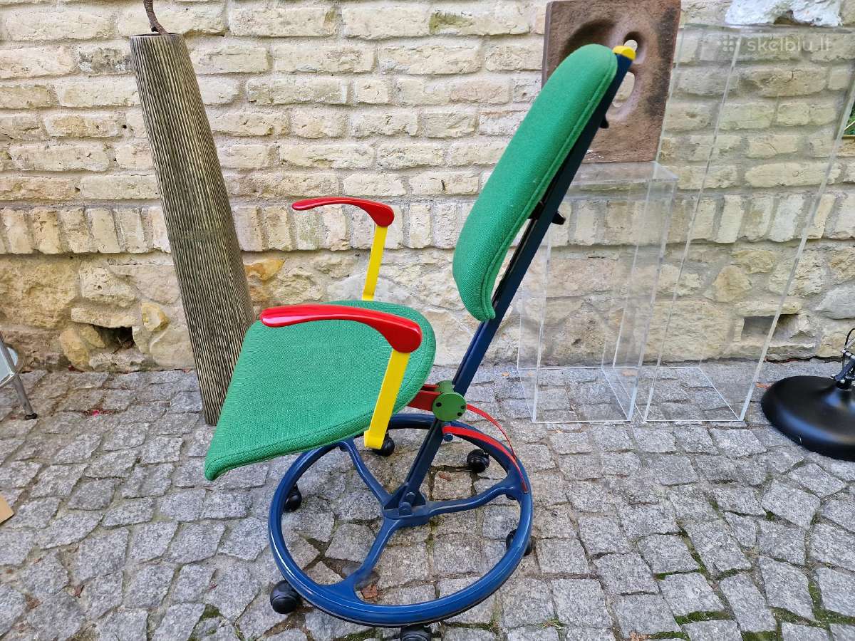 Vintažinė Mid Century autorinė darbo kėdė - nuotraukos Nr. 7