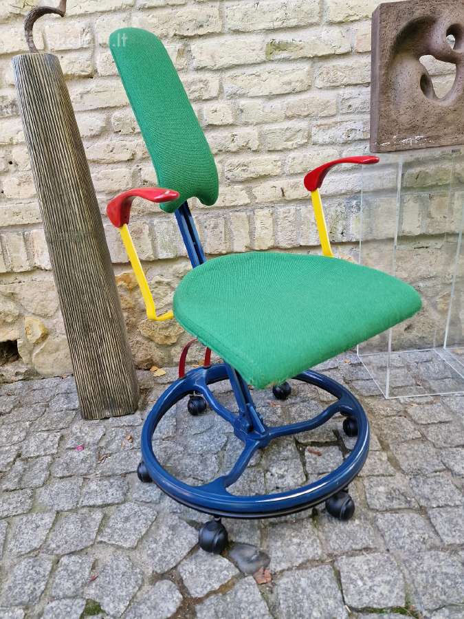 Vintažinė Mid Century autorinė darbo kėdė - nuotraukos Nr. 26