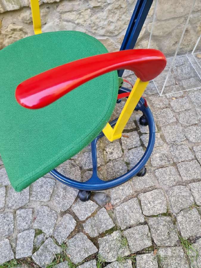 Vintažinė Mid Century autorinė darbo kėdė - nuotraukos Nr. 31