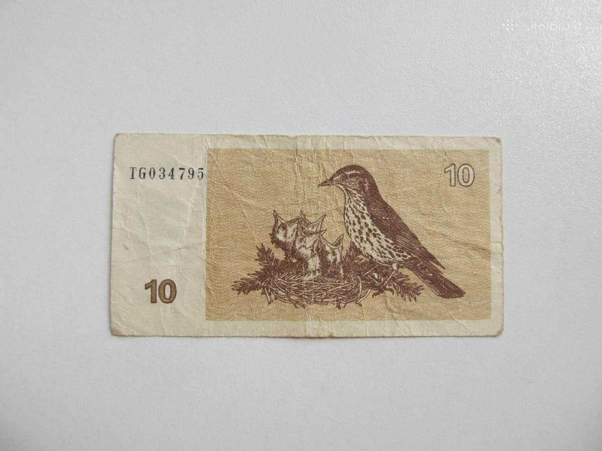 10 talonų , Lietuva , 1992