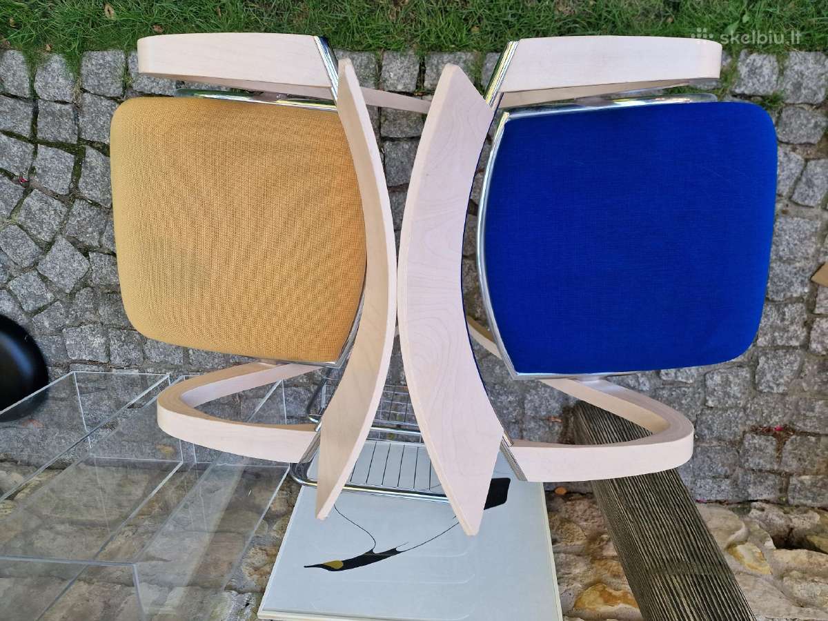 Vintažinių Mid Century autorinių kėdžių pora - nuotraukos Nr. 17