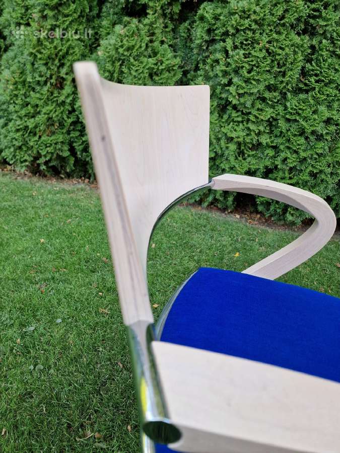 Vintažinių Mid Century autorinių kėdžių pora - nuotraukos Nr. 23
