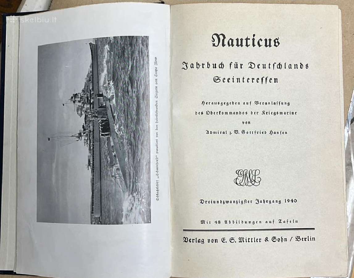 Nauticus. Johnbuch Fur Deuschlands Seeinteressen - nuotraukos Nr. 2