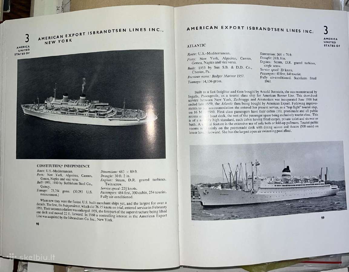 Passenger Liners. Dunn, Laurence - nuotraukos Nr. 4