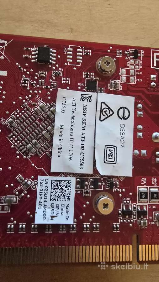 Amd Firepro W4100 2gb Gddr5 4x Minidp Pcie x16 50w - nuotraukos Nr. 4