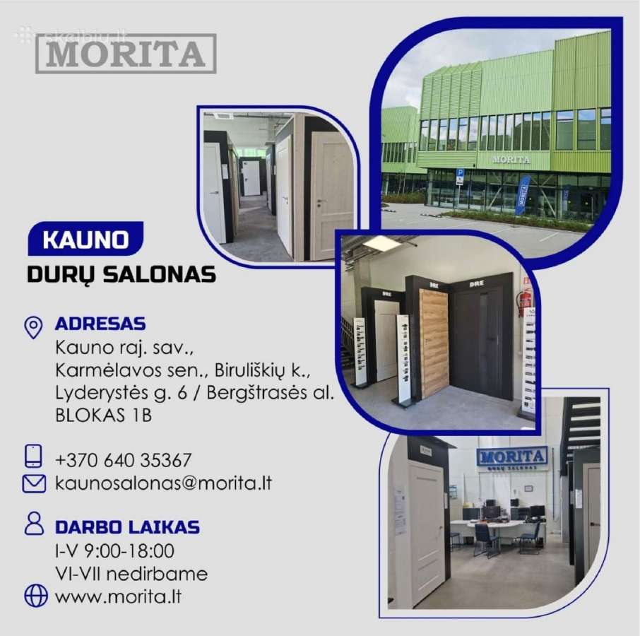 Vidaus, lauko, priešgaisrinės ,techninės durys - nuotraukos Nr. 9