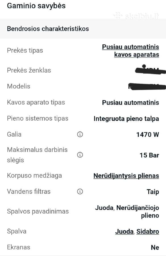 Kavos aparatas pusiau automatinis "Silvercrest" - nuotraukos Nr. 9