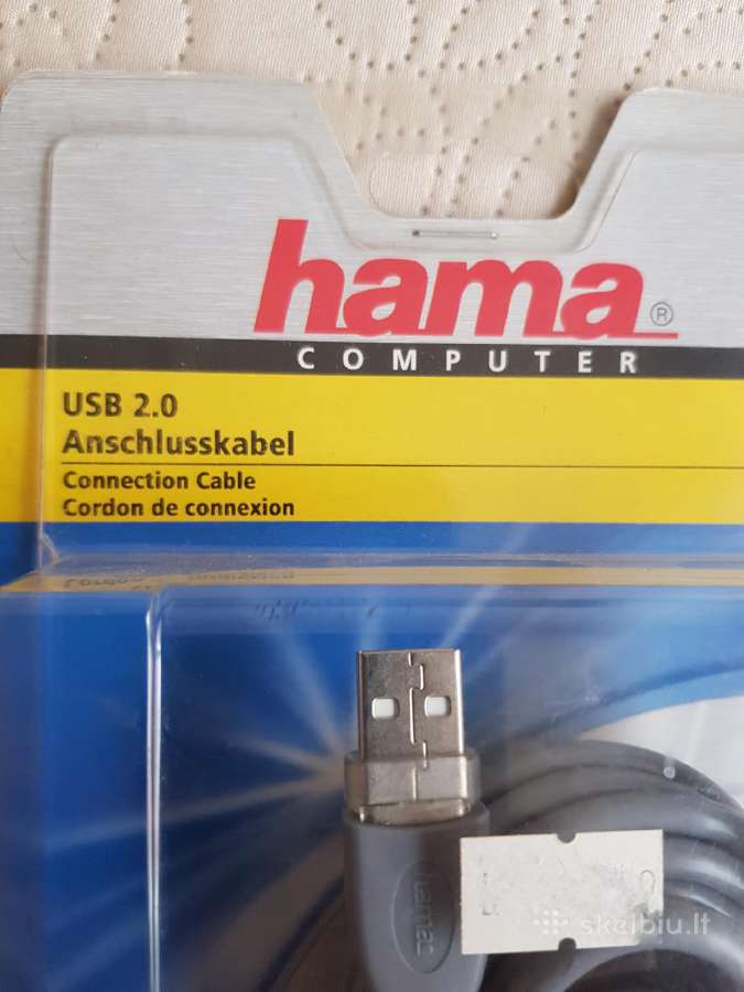 Usb 2.0 laidas. Hama, 5 m. - nuotraukos Nr. 2