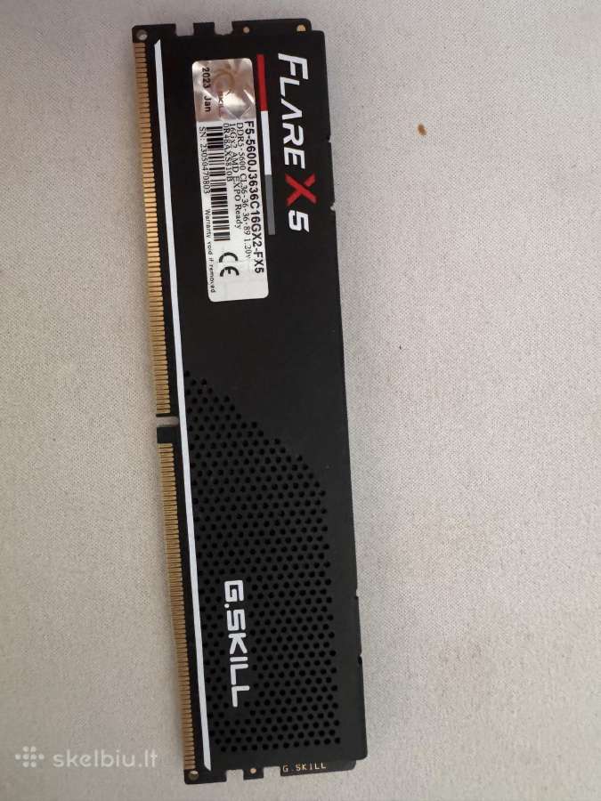 Parduodu g skill RAM 32gb ddr5 5600hz - Skelbiu.lt