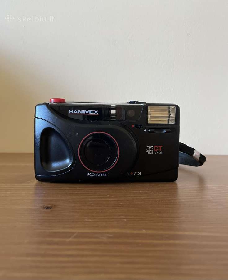 Hanimex 35ct Tele/wide juostinis fotoaparatas
