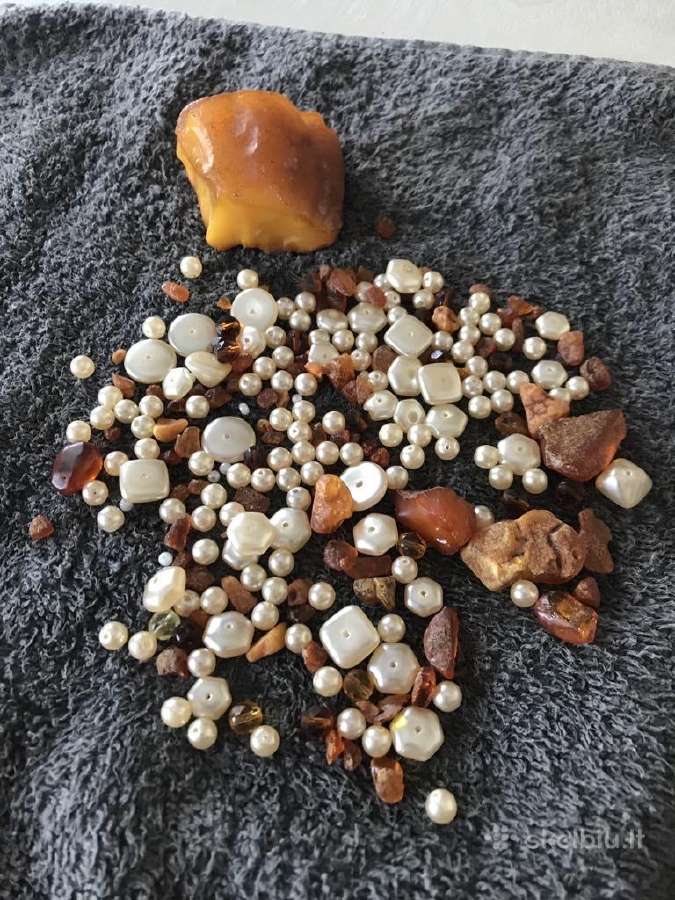 Gintaras perlas skrinele