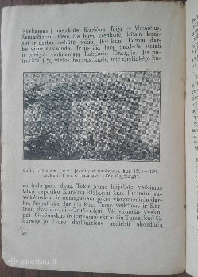 1902a. Kun. Tumo - Vaižganto Gyvenimas Ir Darbai - nuotraukos Nr. 5