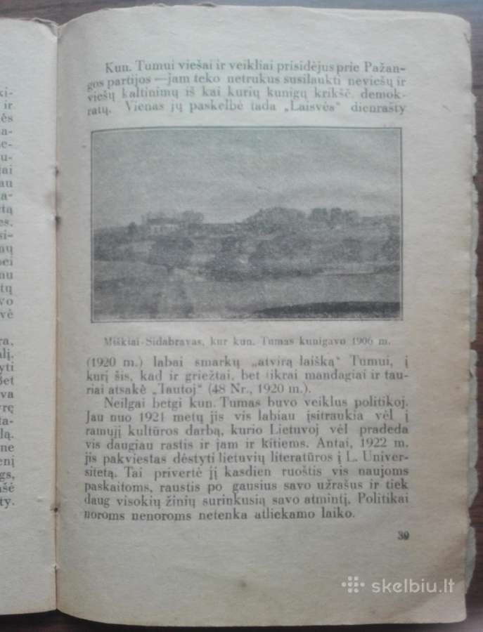 1902a. Kun. Tumo - Vaižganto Gyvenimas Ir Darbai - nuotraukos Nr. 7