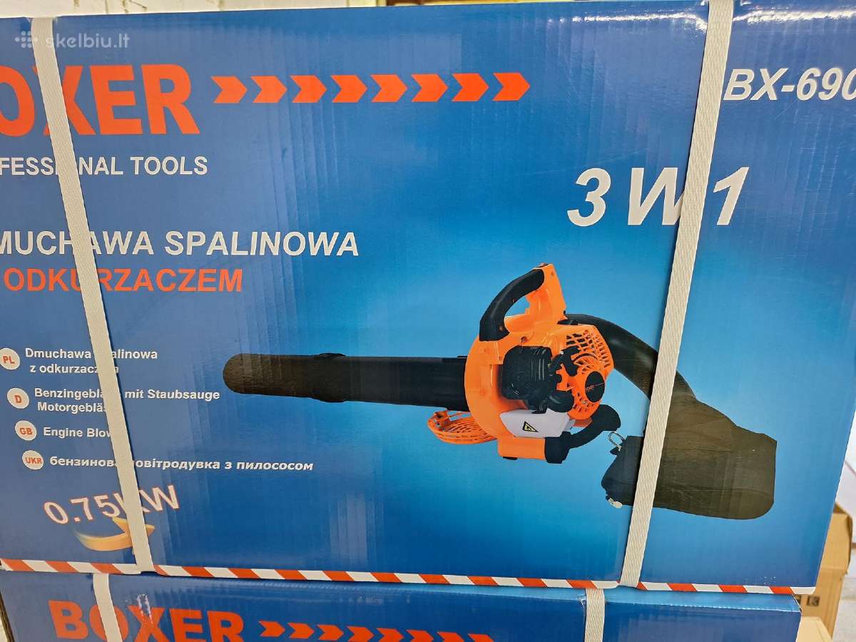 Lapu pustuvai rinktuvai benzininiai akumuliatorini - nuotraukos Nr. 6