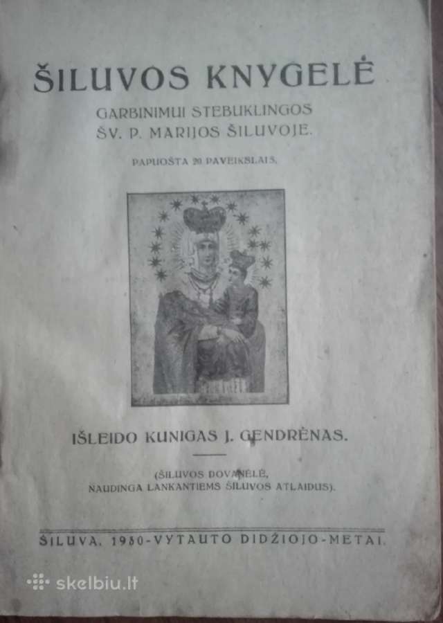 1905. Šiluvos Knygelė unikali antikvarinė-kolekcin - nuotraukos Nr. 2