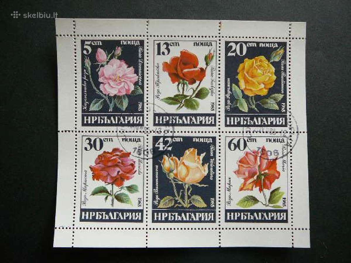 Rozes Geles Bulgarija 1985 antsp. blg243