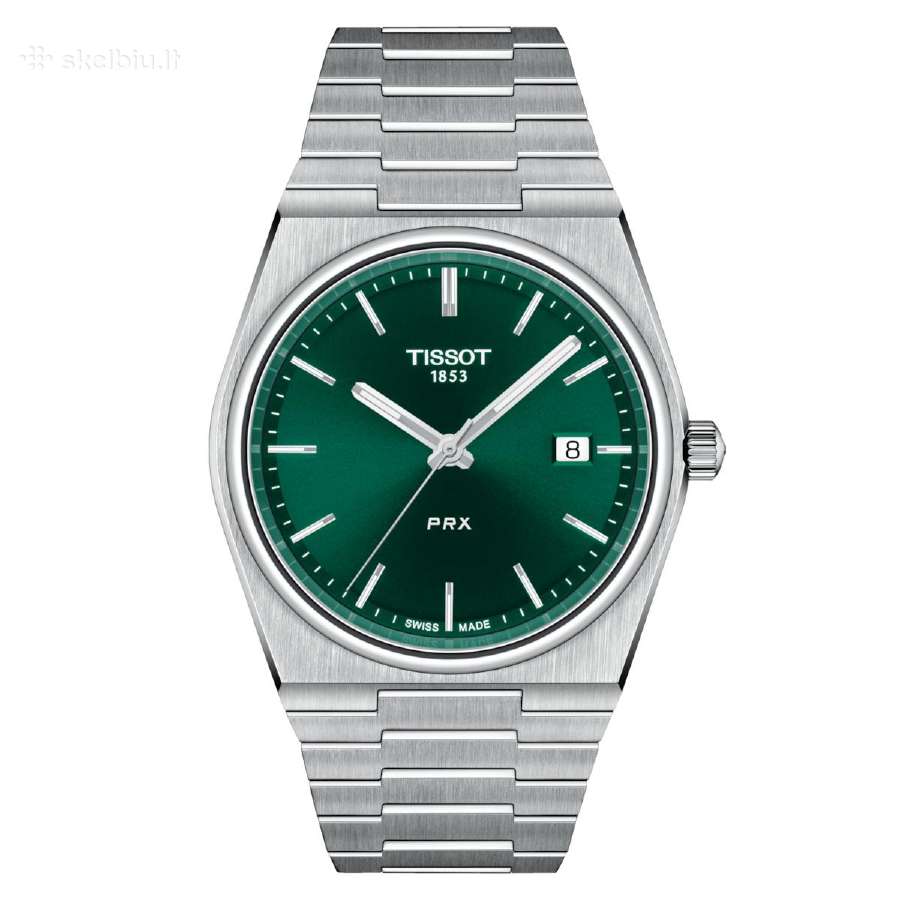 Tissot Prx Nauji - Mėlynas, Žalias, Auksinis! 40mm