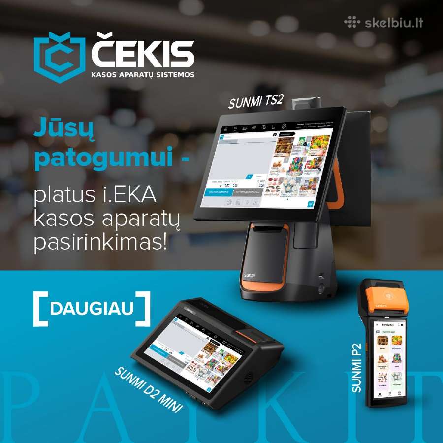 Kasos aparatas i.eka D3 mini - nuotraukos Nr. 2