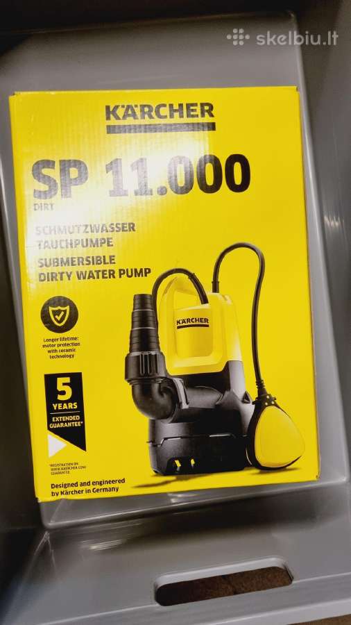 Drenažinis vandens siurblys Karcher Sp 11.000 Dirt - nuotraukos Nr. 7