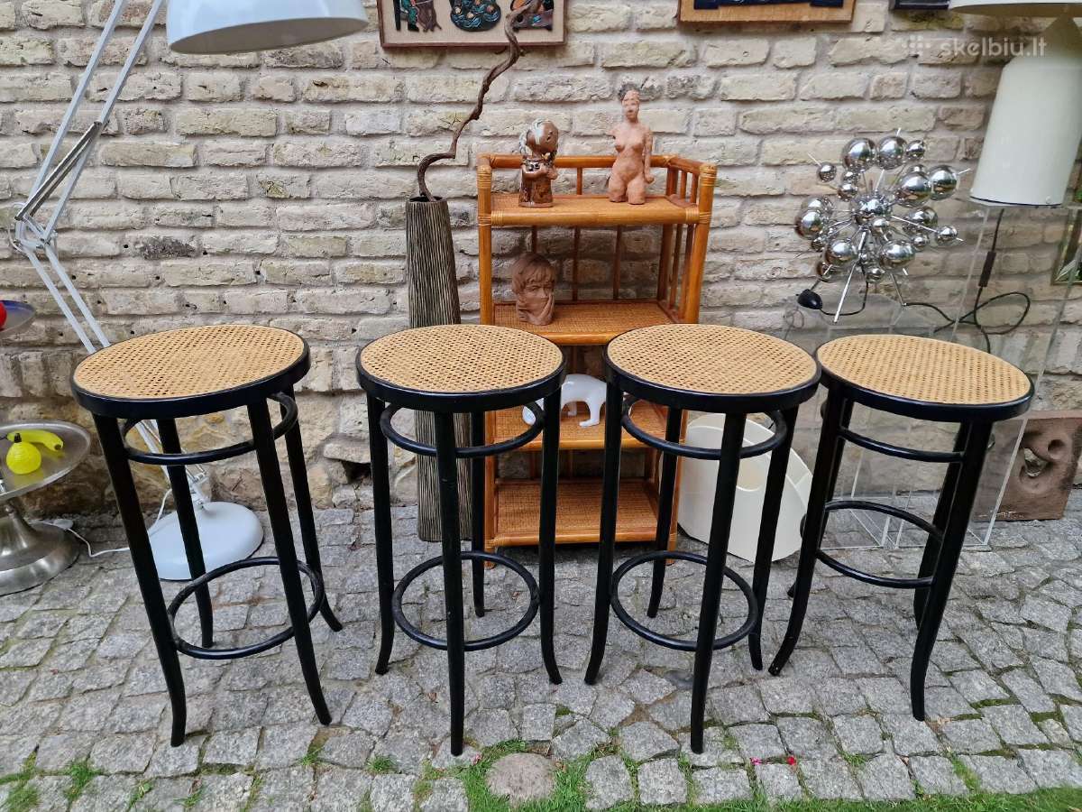 Vintažinė mid century Thonet st. baro kėdės