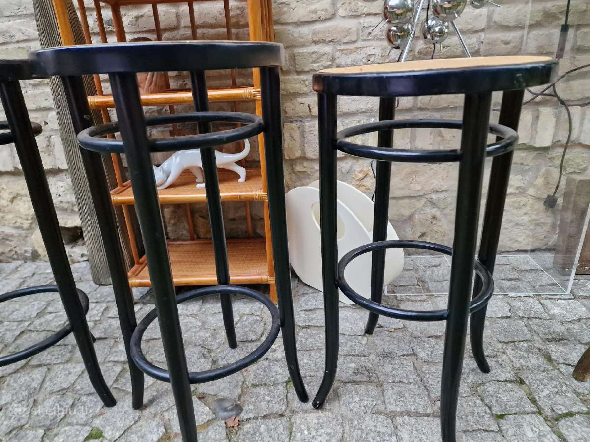 Vintažinė mid century Thonet st. baro kėdės - nuotraukos Nr. 5