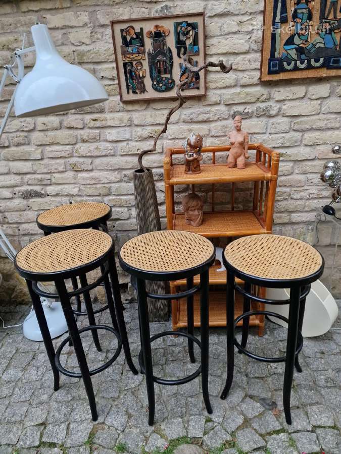 Vintažinė mid century Thonet st. baro kėdės - nuotraukos Nr. 9